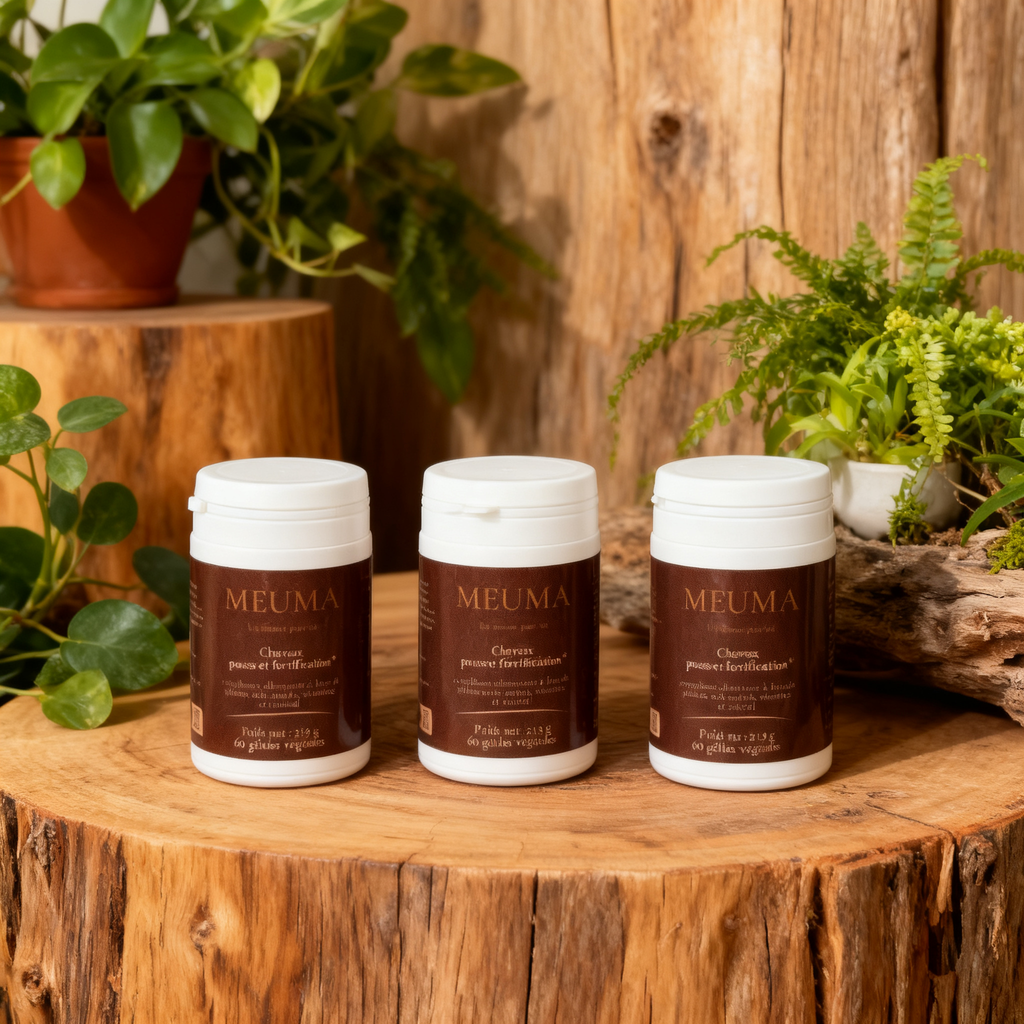 Rituel cheveux post-partum – Cure de 3 mois pour renforcer et revitaliser les cheveux